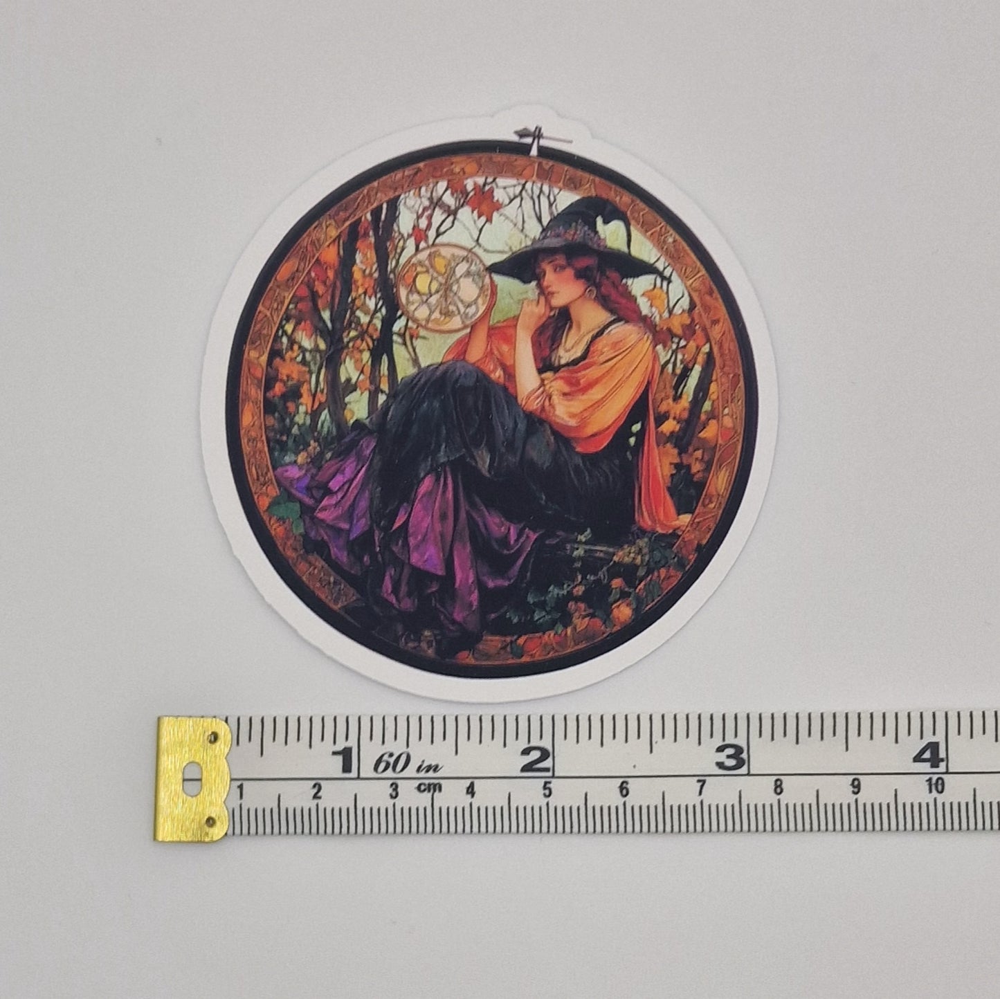 Sticker | Witch | Cross Stitch Sticker
