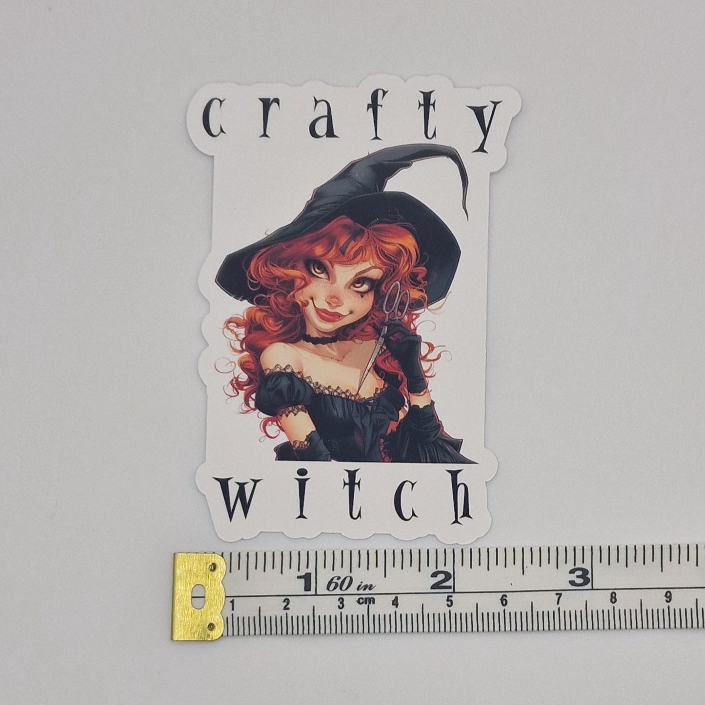 Sticker | Witch | Cross Stitch Sticker