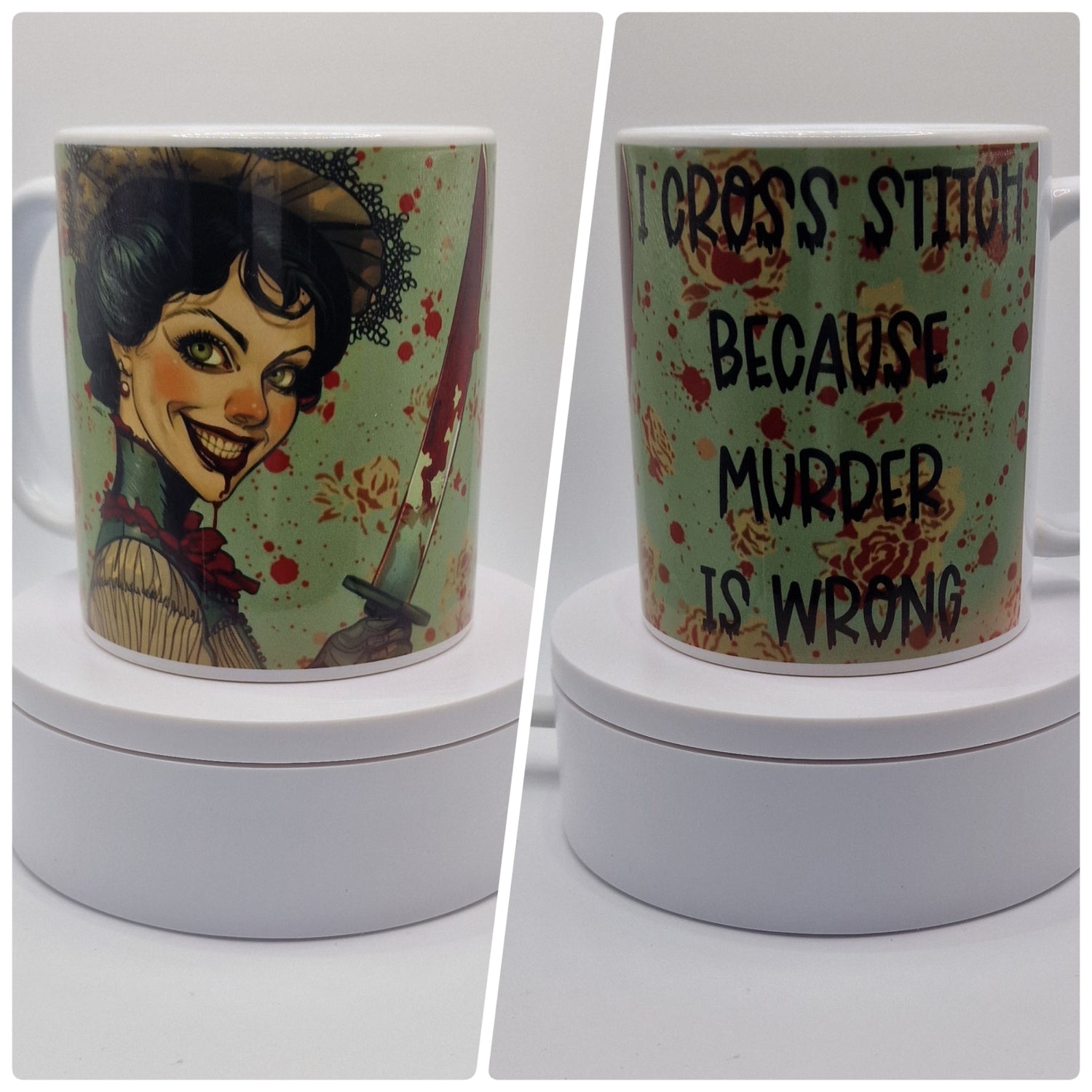 Cross Stitch Mugs