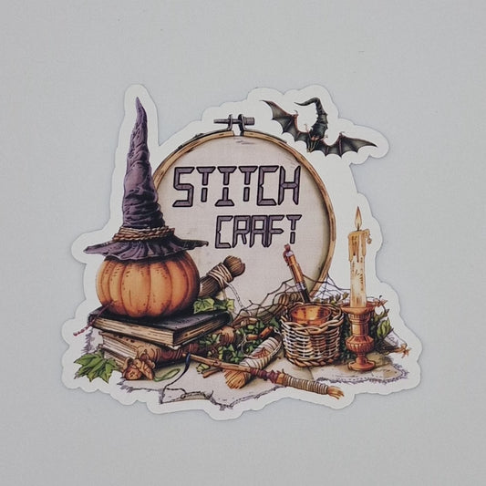 Sticker | Stitch Craft | Stitch Craft Sticker | Cross Stitch Sticker