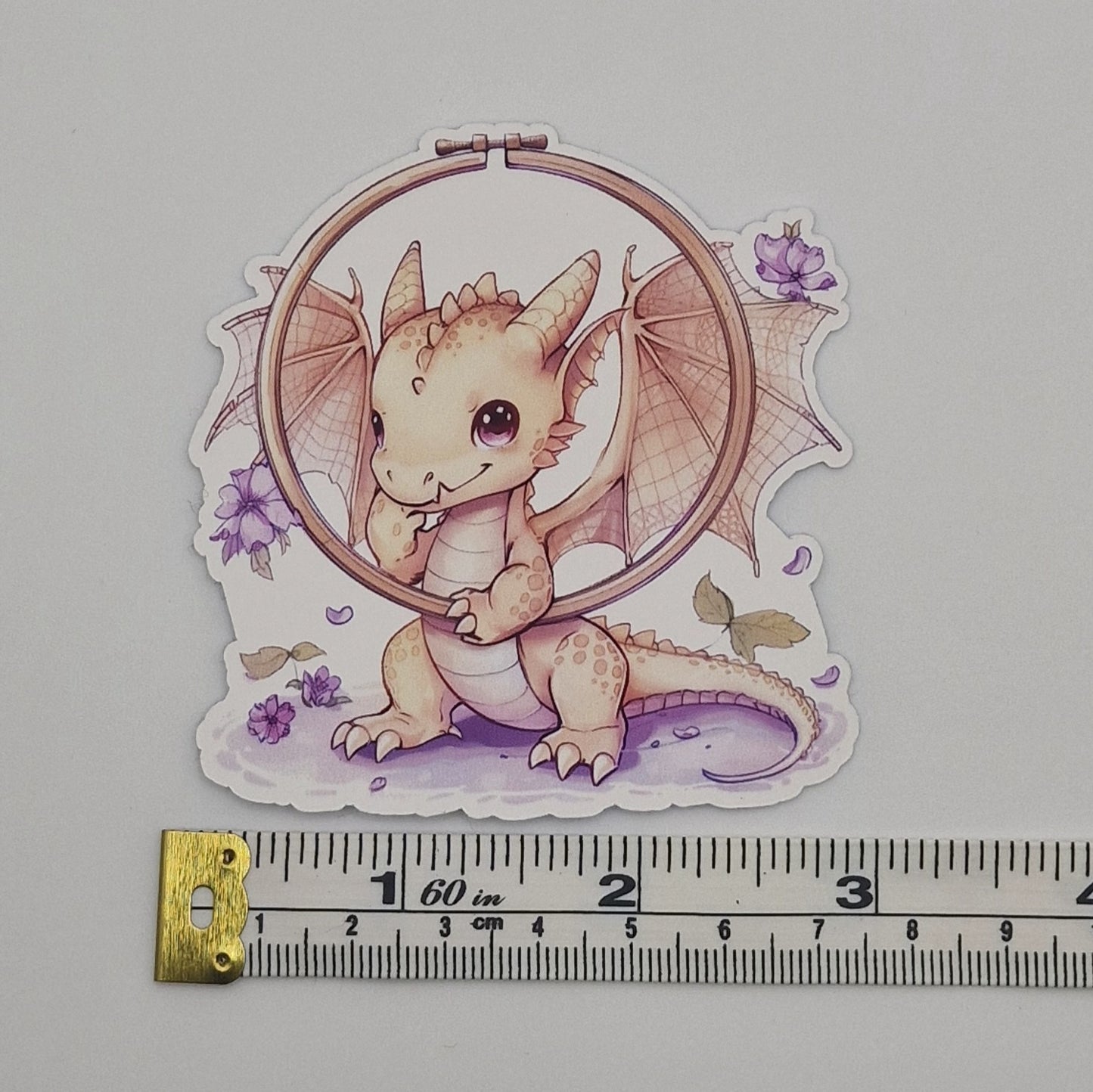 Sticker | Dragon |  Cross Stitch Sticker