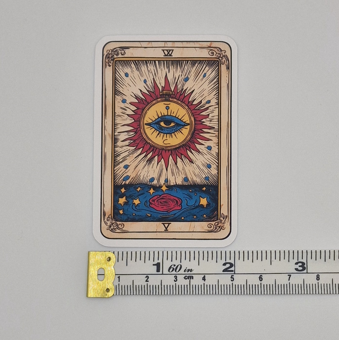 Sticker | Tarot Style |  Cross Stitch Sticker
