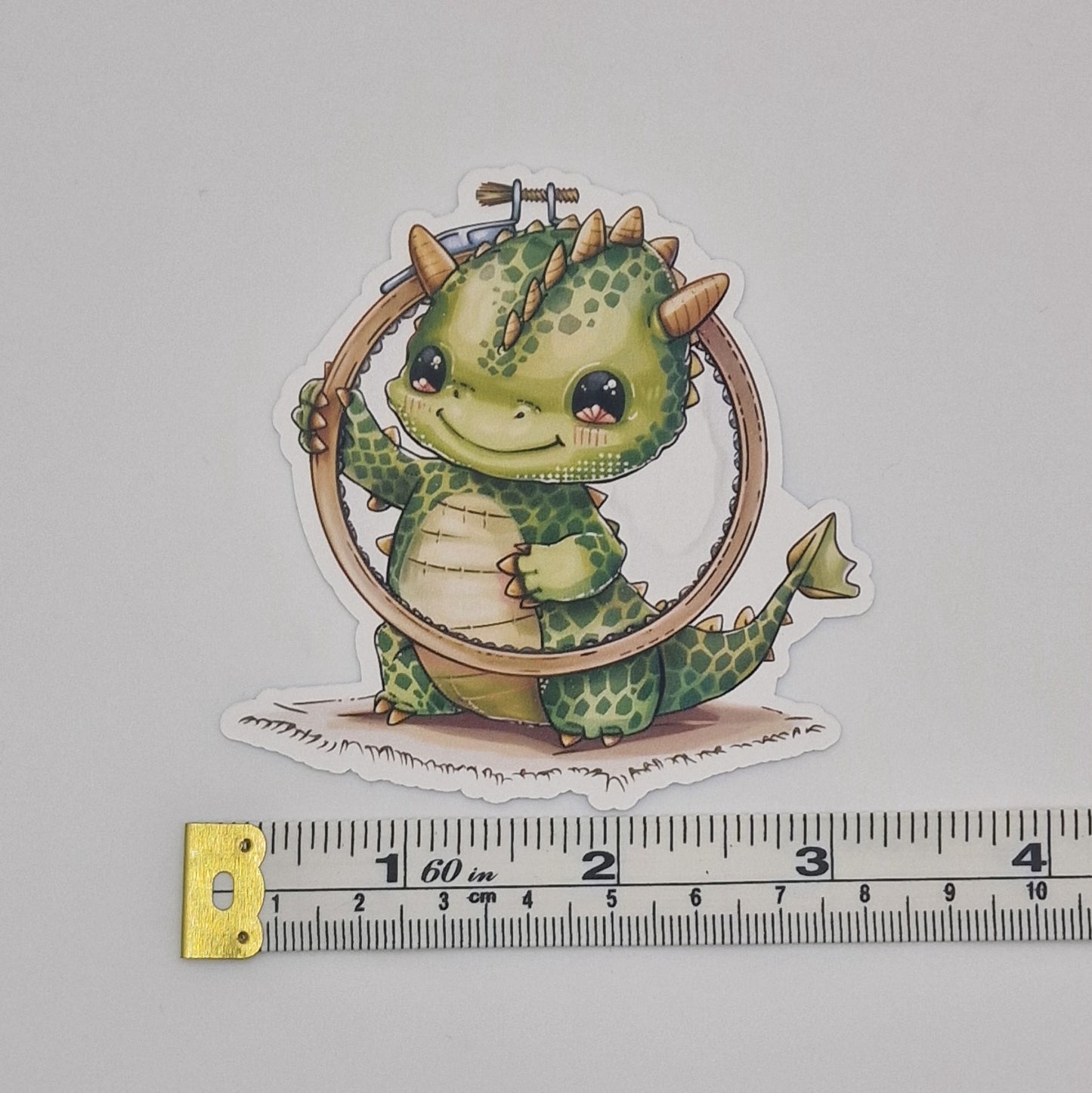 Sticker | Dragon |  Cross Stitch Sticker