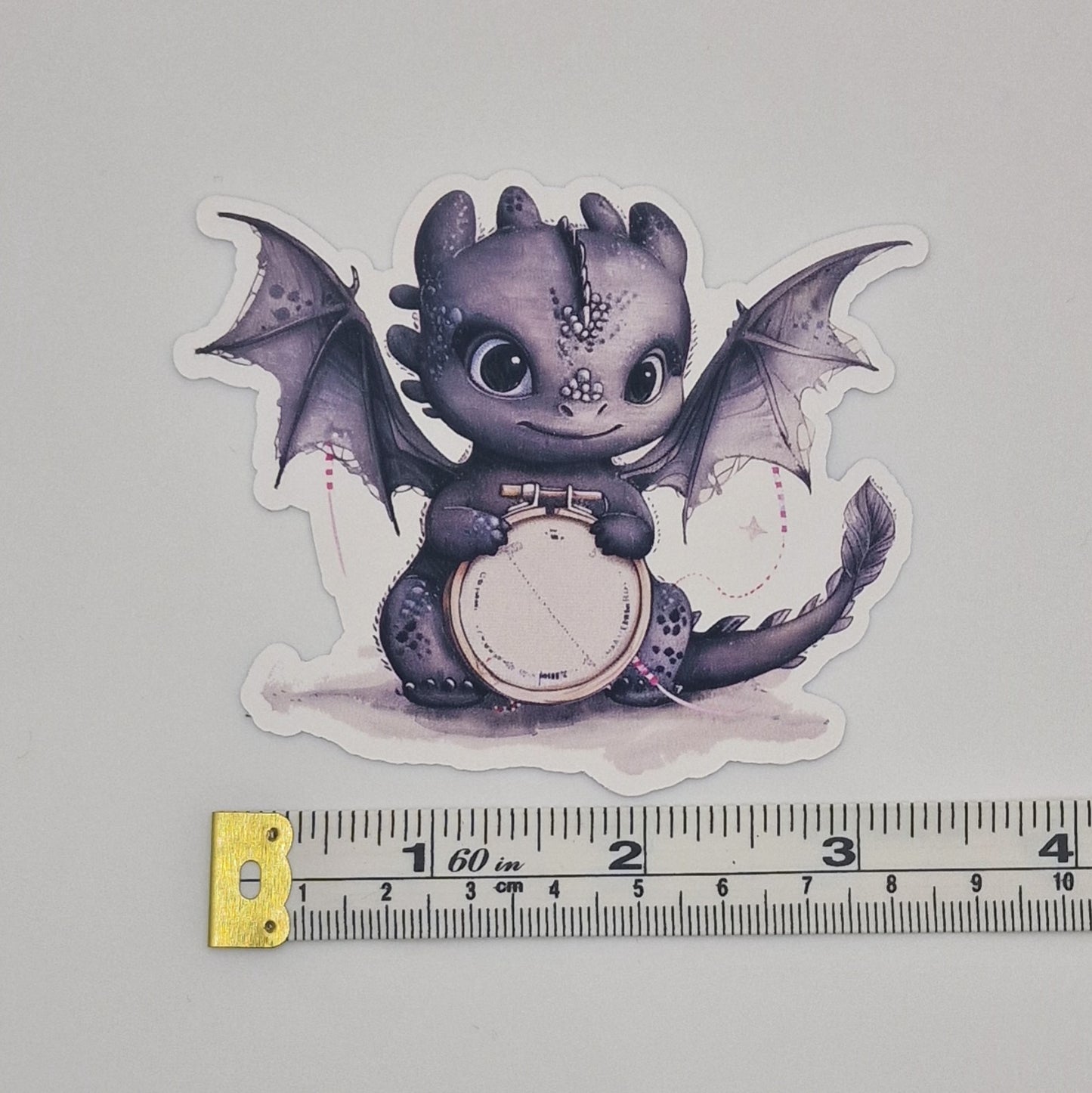 Sticker | Dragon |  Cross Stitch Sticker