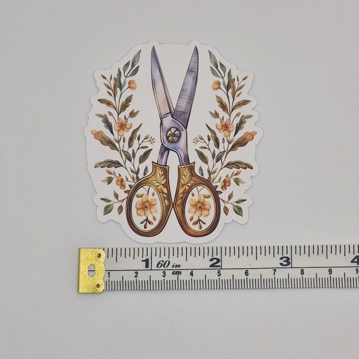 Sticker | Craft Scissors |  Cross Stitch Sticker
