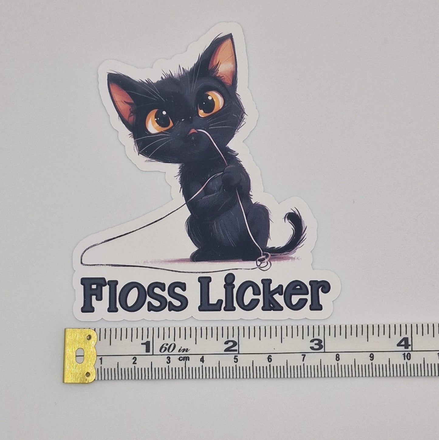 Sticker | Floss Licker |  Cross Stitch Sticker