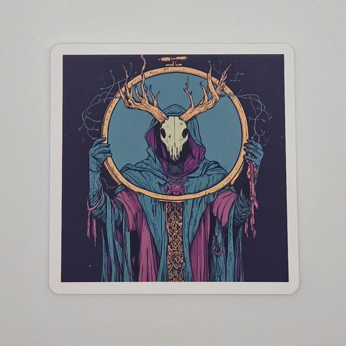 Sticker | Embroidery Hoop Image |  Cross Stitch Sticker