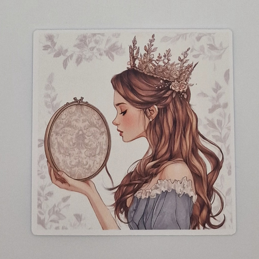 Sticker | Cross Stitch Queen |  Cross Stitch Sticker