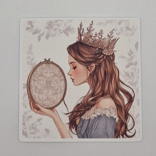 Sticker | Cross Stitch Queen |  Cross Stitch Sticker